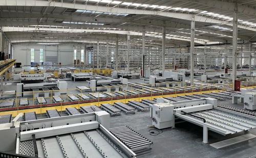 木道家居的整厂智能物流系统